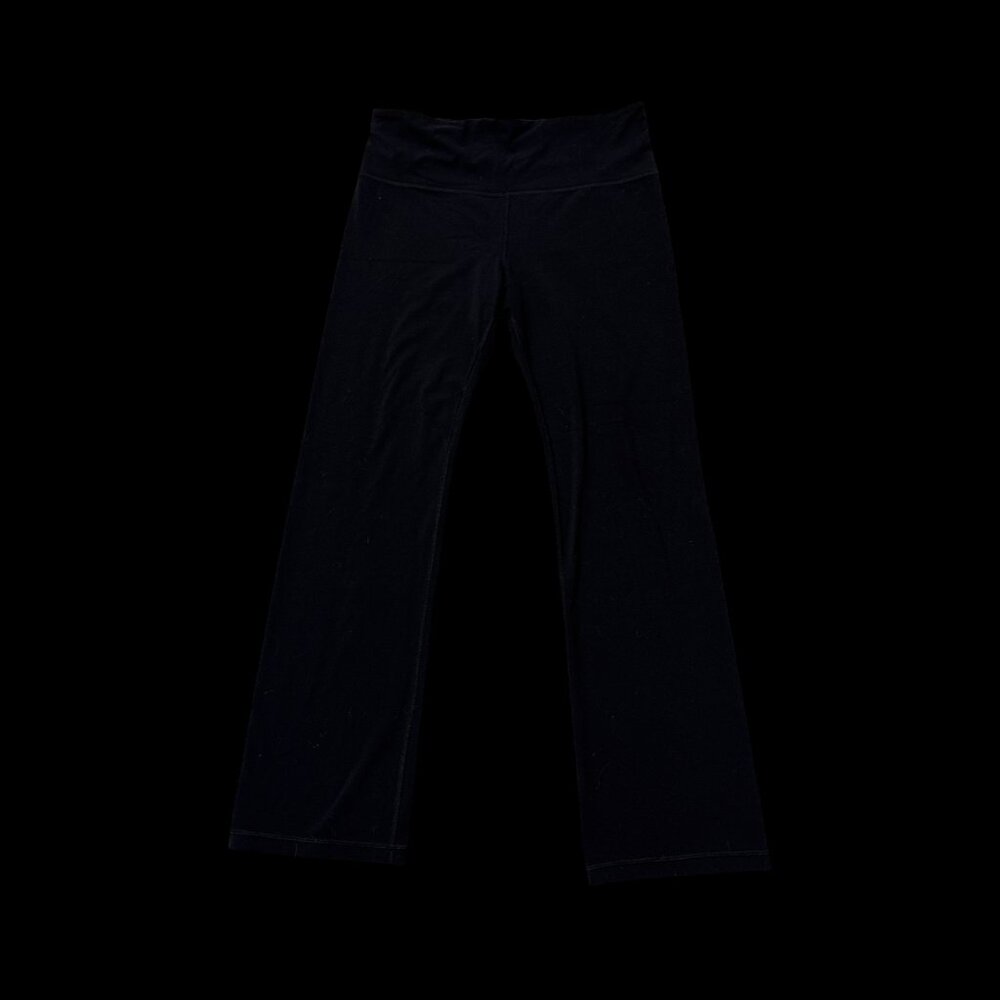 Athleta Straight leg leggings, black,  womens size L